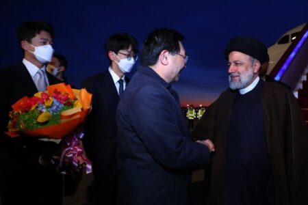 حضور رئیس جمهور در پکن